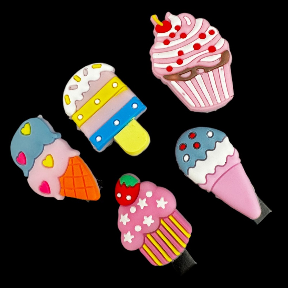 Cartoon Sweets Hair Clips